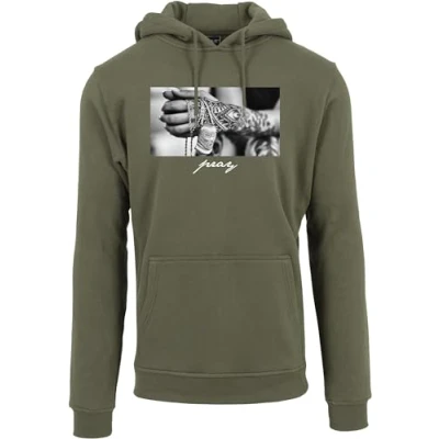 Image of Mister Tee Men&#039;s Pray, olive green, XS