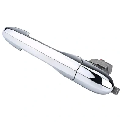 Image of Bohaner Left Handle for Fiat 500 Near Side Passenger Chrome Outer Door 735592026 73545876