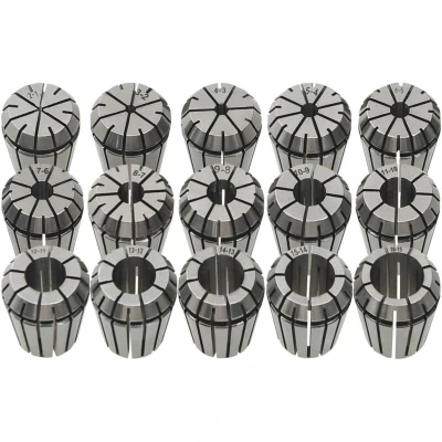Image of vidaXL ER25 Collets 15 pcs Turning Tool Set