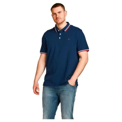 Image of Jack &amp; Jones Jjepaulos Polo shirt, Men&#039;s, Size: 3XL, Navy