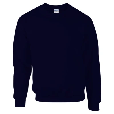 Image of GILDAN DryBlend Adult Set in Crew Neck Sweatshirt (13 Colours) (L) (Navy)