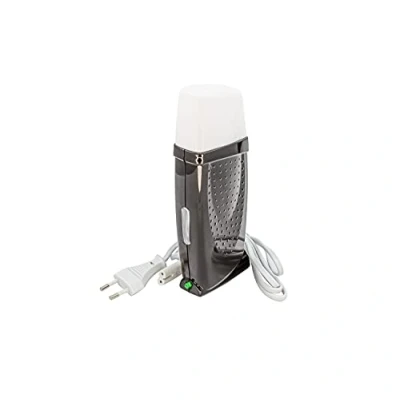 Image of EpilWax Royal Epilator 35 Watts Professional Roll On Wax Hair Removal 100ml with Strips &quot;Hair Device Warmer Cartridge Refill&quot; (Royal Black)