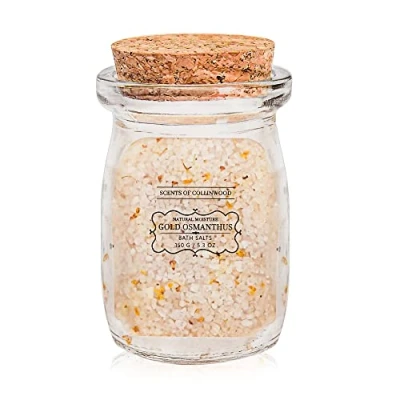 Image of Scents of Collinwood Wonderful Gold Osmanthus Scent 150g Bath Salts Foot Soak or to Help Relax Muscles and Relieve Stress…