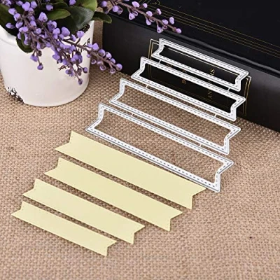 Image of Cutting Dies for Card Making, Gemini_mall® Frame Metal DIY Scrapbooking Embossing Paper Cards Photo Album Craft Decor Stencil Greeting Cards/Invitation Decoration