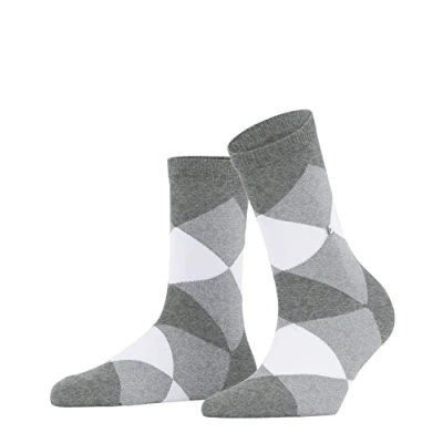 Image of Burlington Bonnie Socks, Women&#039;s, Size: 3.5 7.5, Light greymel