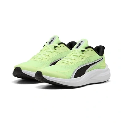 Image of Puma Skyrocket LITE 2 Unisex Trail running shoes for kids, Size: 4, Fizzy light/black