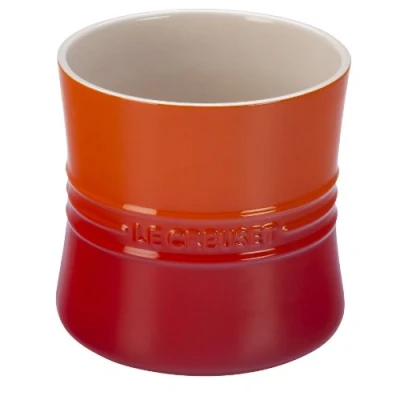 Image of Le Creuset Stoneware Utensil Crock, 2.75 qt., Flame