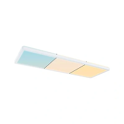 Image of Paulmann 79927 LED panel Atria Shine 580x200mm 3 Step Dim rectangular incl. 1x22W Warm White Plastic Ceiling lum. Lighting system 3000K