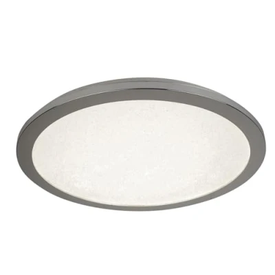 Image of Integrated LED 1 Light Bathroom Chrome, White IP44