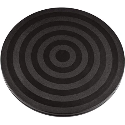 Image of Hexint Multi use Heavy Duty 360 Rotating Swivel Stand Turntable Lazy Susan with Steel Ball Bearings for TV Computer Monitor Laptop Speakers Pottery Sculpture Art Craft (20.3 CM)