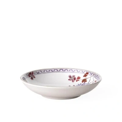 Image of Villeroy &amp; Boch Artesano Provençal Lavender Pasta Bowl, Premium Porcelain, White/Multicoloured