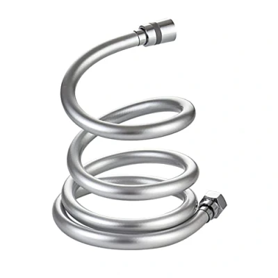 Image of Yesmin PVC Smooth Shower Hose 78.7 Inch(2M) with Anti Twist Brass Connections Universal Kink and Leak Proof