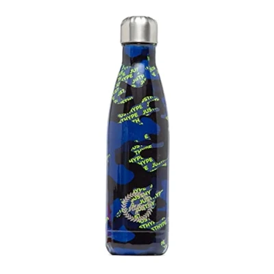 Image of HYPE REUSABLE 500ml WATER BOTTLES MULTIPLE STYLES/COLOURS FOR SCHOOL, WORK, HOME, GYM