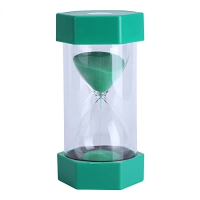 Image of Yosoo Hourglass Sand Timer 10 Minutes Clock Sime Management Set Home Office Decor Gift Green