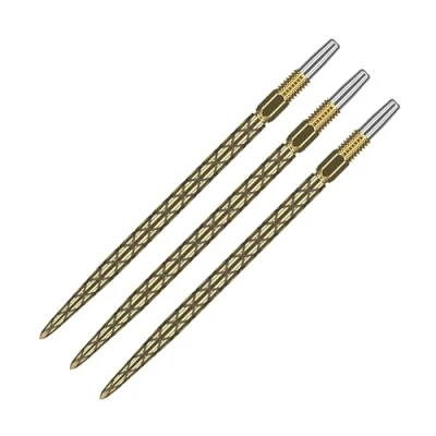 Image of Target Darts Swiss Points, Diamond Pro Point Dart Tips (3 Pack Set of Tips) 30MM, Gold Change Professional Accessories