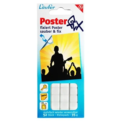 Image of Läufer Posterfix Adhesive Pads 35g White Ref 90101