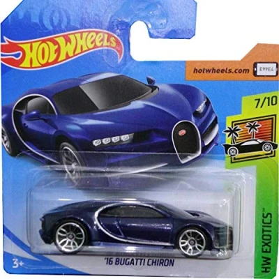 Image of Hot Wheels &#039;16 Bugatti Chiron HW Exotics 7/10