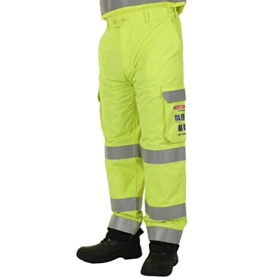Image of CLICK ARC COMPLIANT TROUSER YELLOW 30T