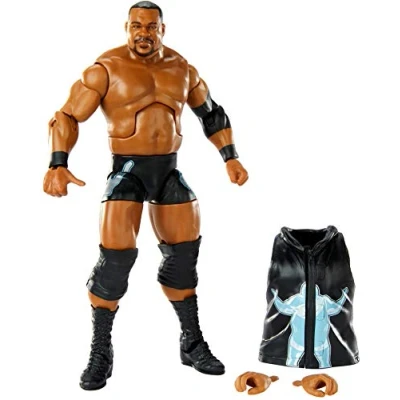 Image of WWE Keith Lee Elite Collection Series 82 Action Figure 6 in Posable Collectible Gift Fans Ages 8 Years Old and Up​