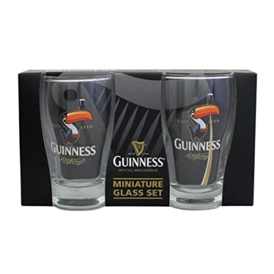 Image of Guinness® Mini Toucan Pint Glass 2Pk