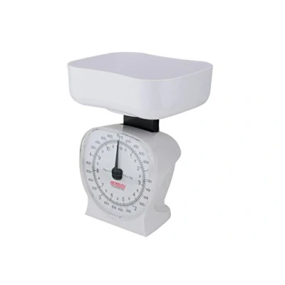 Image of APOLLO THE HOUSEWARES BRAND 9490 Scale Large 5kg White, Multi Colour, 15x13x18