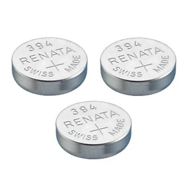 Image of Renata watch battery made Swiss 394 or SR936SW AG9 1.5V (3 x SR 936 SW)