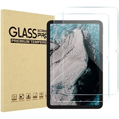 Image of ProCase 2 Pack Screen Protector for Nokia T21 2023/ T20 2021 Tablet 10.36&quot; Protector, Tempered Glass Film Guard 9H hardness Ultra thin T21/T20 10.4 inch