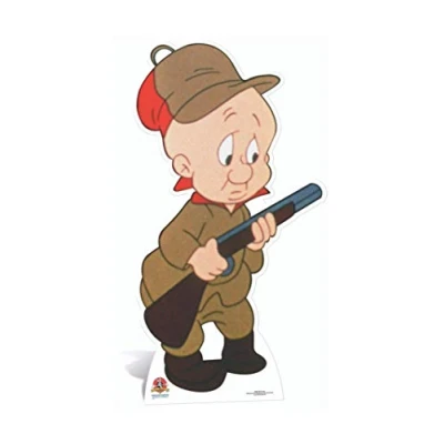 Image of Star Cutouts SC691 &quot;Elmer Fudd Looney Tunes&quot; Cardboard Cut out