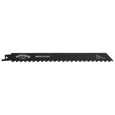 Image of Worksafe Reciprocating Saw Blade Wood 225mm 3tpi Pack of 5