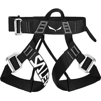 Image of Salewa Via Ferrata Evo Harness, Black, M/XXL, UNISEX
