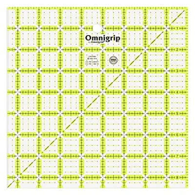 Image of Prym Omnigrip Non Slip Ruler, 12.5 x Inch