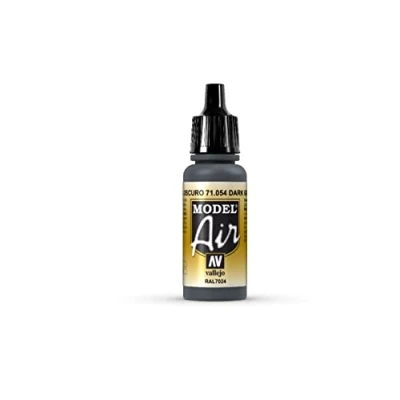 Image of Vallejo Model Air 17 ml Acrylic Paint Dark Grey Blue