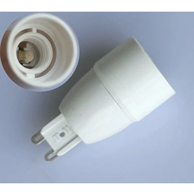 Image of 2 x G9 to E14 Light Lamp Socket Adapter Converter Holder