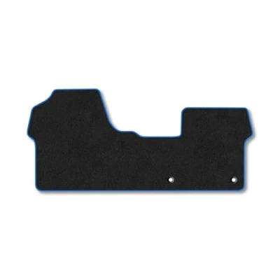 Image of Carpet Floor Mats for the Peugeot Expert (2016+) Custom Van Accessory Tailored fit, Granulated Anti Slip Layer &amp; Blue Binding