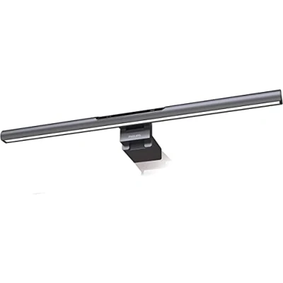 Image of PHILIPS LED Edison Desk Lamp [Cool to Warm White Light 3000 5000K Black] 4.5W Charge with USB. for Home Indoor, Work, Study, Reading Lighting