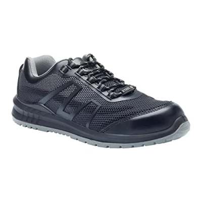 Image of Blackrock Wilson Safety Trainers, For Mens Womens Shoes, Work Steel Toe Cap Midsole, Lightweight Boots, Black &amp; Utility Footwear Size 12