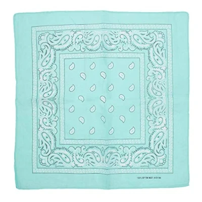 Image of Zac&#039;s Alter Ego Retro Vintage Style Cowboy Paisley Bandana/Neckerchief/Durag