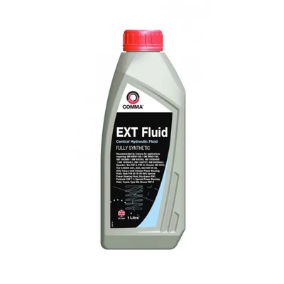 Image of Comma EXT Fully Synthetic CHF Central Hydraulic &amp; Power Steering Fluid (EXT1L) 1 Litre 1L