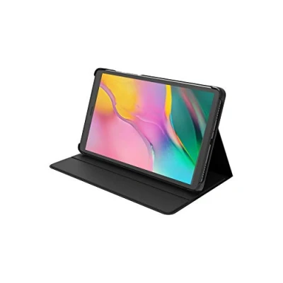 Image of Anymode Samsung Galaxy Tab A 8 Inch Book Cover, Official Wallet Tablet Case for the (8.0 Inch, 2019) Tablet, Protective Folding Stand with 2 Viewing Angles Black