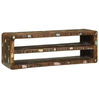 Image of vidaXL TV Cabinet 100x32x36 cm Solid Wood Reclaimed