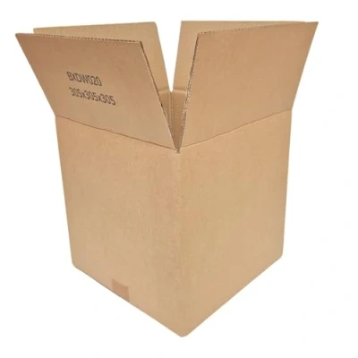 Image of W.E. Roberts Strong Double Wall Cardboard Boxes (Pack of 15) for posting, moving house, Packing boxes, Postal Shipping (305mm x 305mm (12 12 12&quot;))