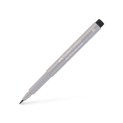 Image of Faber Castell Art &amp; Graphic Pitt Artist Pen Brush India Ink Pen, Warm Grey Iii, Single For Art, Craft, Drawing, Sketching, Home, School, University, Colouring
