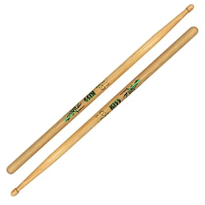 Image of Zildjian Artist Series Hickory Drumsticks Eric Singer Wood Tip