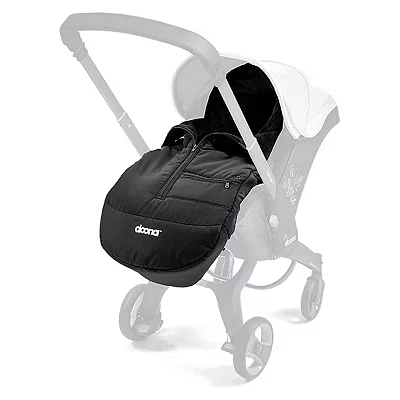 Image of Doona Baby Stroller Footmuff Luxurious, Water Repellent Winter Cover Velvet Buggy Liner with Zipper Keep Your Cozy All Year Round