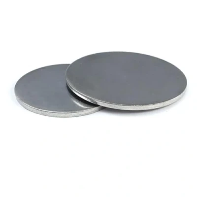 Image of 1pcs 45mm 90mm Stainless Steel Round Sheet Circular Plate Disc Spacer Disk Thick 1.1/1.3/1.8/2.7mm (Size : 90mm*1.8mm)