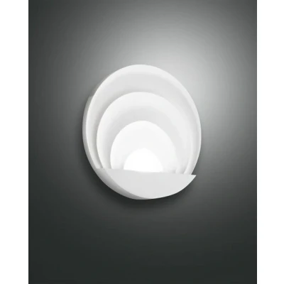 Image of Sunrise Integrated LED Wall Light White Glass
