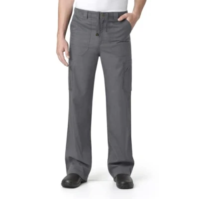 Image of Carhartt Men&#039;s Ripstop Multi Cargo Pant Medical Scrubs, Pewter, Small