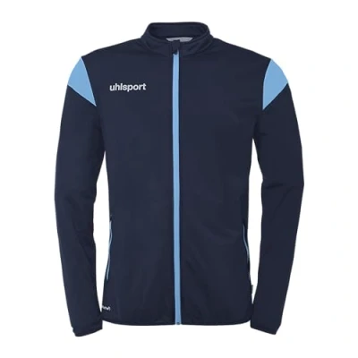 Image of uhlsport Football Squad 27 Classic Unisex Training Jacket Sports Sweat Shirt without Hood with Zip Pockets
