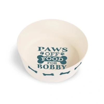 Image of Personalised Dog Bowl (Bobby)