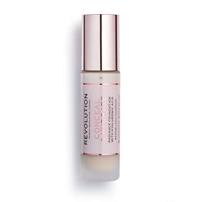 Image of Revolution Beauty London, Conceal and Hydrate, Foundation, F1, 23ml